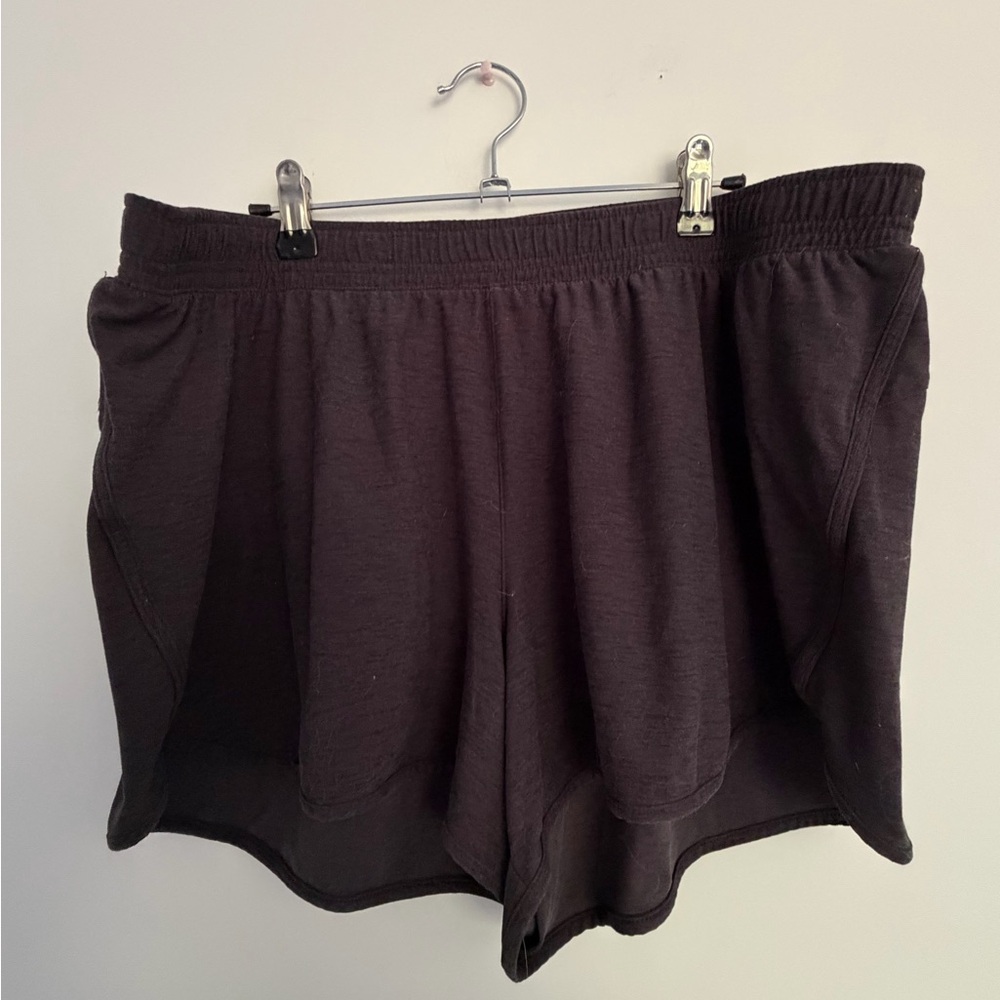 Old Navy | Women's Sz XL | “Breathe On” Dark Gray Athletic Shorts